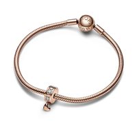 Charm Pandora Donna Pandora Moments in Lega metallica Zirconia 782253C01 - 782253C01